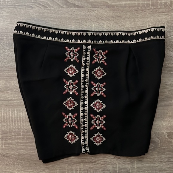 PINK MARTINI embroidered boho shorts size L - Picture 6 of 6